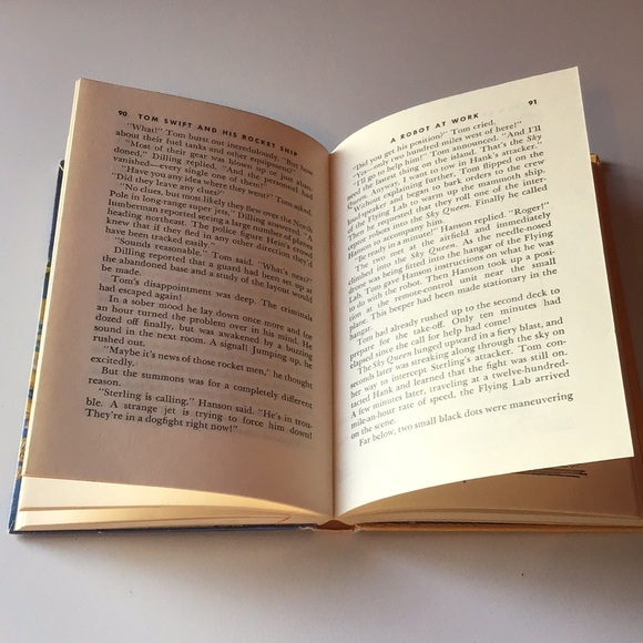 Tom Swift and His Rocket Ship book by Victor Appleton HC Grossett & Dunlap 1954 - Picture 11 of 11